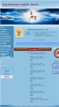 Mobile Screenshot of holyredeemernb.org